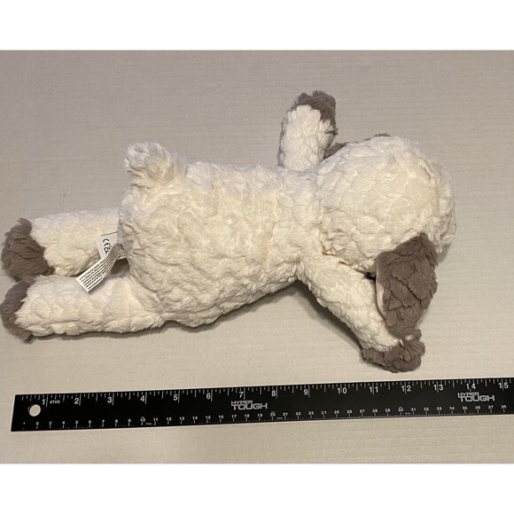 Mary Meyer 13” Gray White Lamb Sheep Plush Baby Toy SUPER SOFT Stuffed Animal - Picture 7 of 13